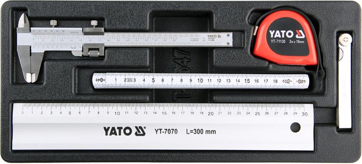 Yato YT-55474 Вставка в інструментальну шафу: вимірювальні інструменти, 5 шт YT55474: Приваблива ціна - Купити у Польщі на 2407.PL!