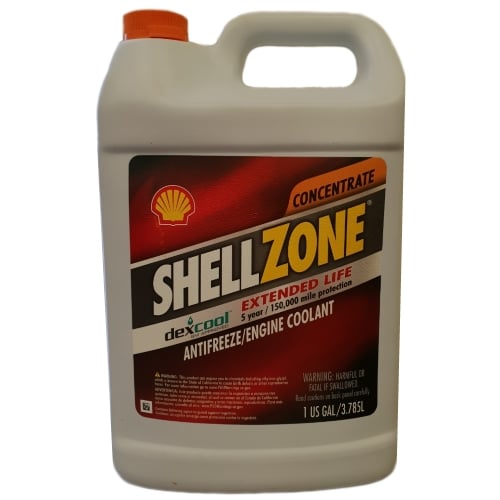 Shell 9404006021 Antifreeze concentrate G12 DEX-COOL, red, -80°C, 3.785 l 9404006021: Buy near me at 2407.PL in Poland at an Affordable price!