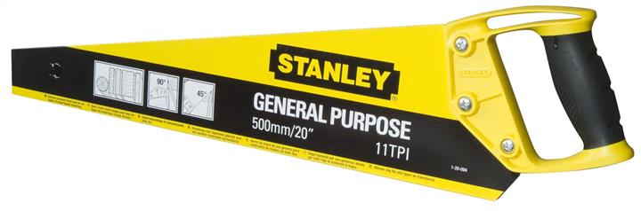 Stanley 1-20-094 Ножівка по дереву STANLEY "OPP" : L 500 мм, 11 зуб/1", гартовані зуби, пластикова прорезинена ручка 120094: Отличная цена - Купить в Польше на 2407.PL!