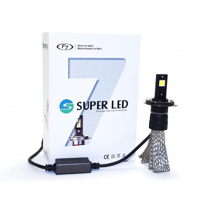 SuperLED 22484 Лампи світлодіодні комплект SuperLED F7 H4 12 /24V 30W 6000K (2 шт.) 22484: Приваблива ціна - Купити у Польщі на 2407.PL!