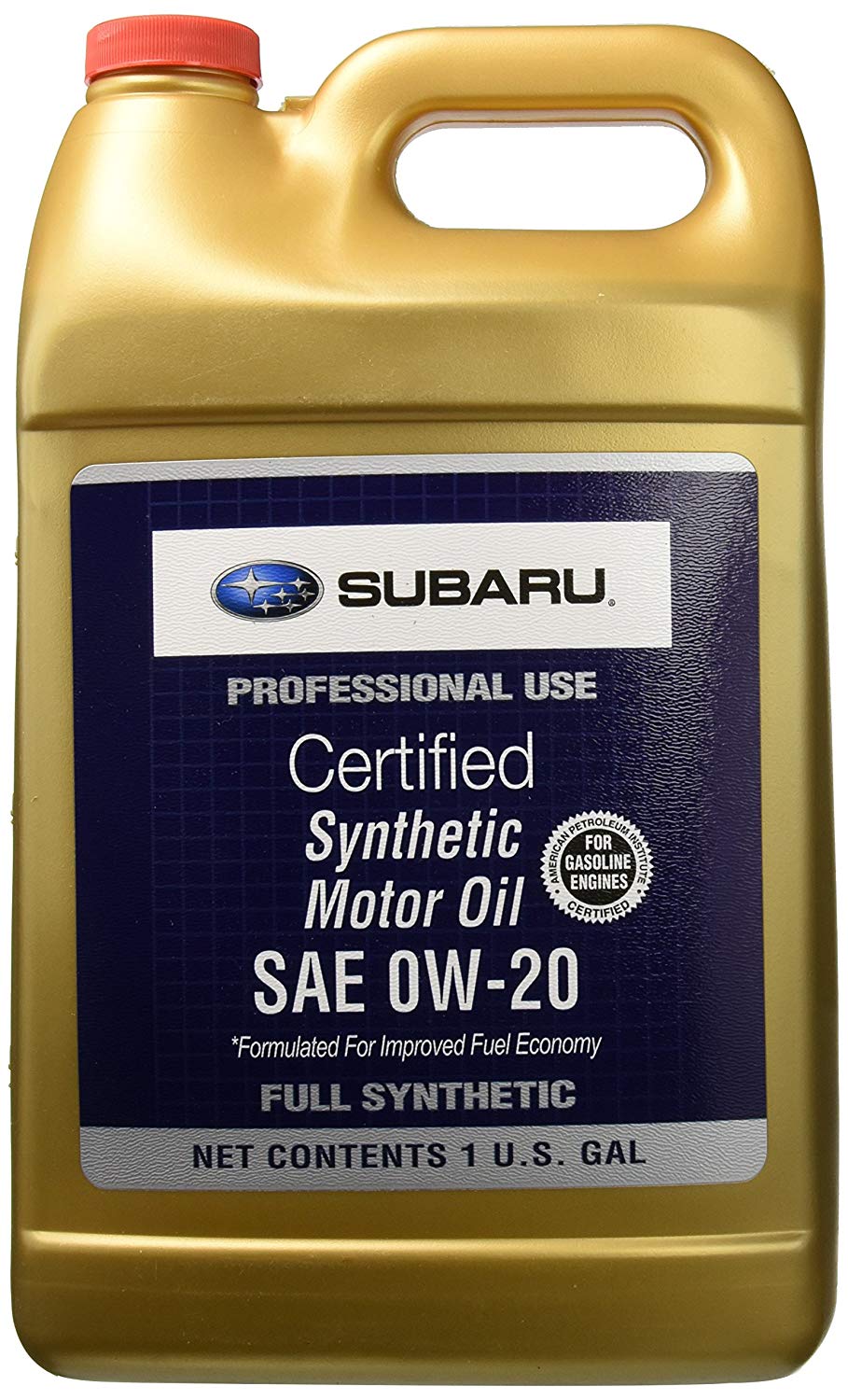 Subaru SOA427V1315 Моторное масло Subaru Synthetic Oil 0W-20, 3,784л SOA427V1315: Отличная цена - Купить в Польше на 2407.PL!