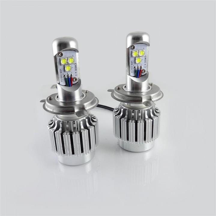 Sho-Me SM G1.2 H4 6000K 30W LED bulbs kit Sho-Me G1.2 H4 6000K SMG12H46000K30W: Buy near me in Poland at 2407.PL - Good price!
