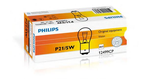Philips 48159773 Лампа накаливания P21/5W 12V 21/5W 48159773: Отличная цена - Купить в Польше на 2407.PL!