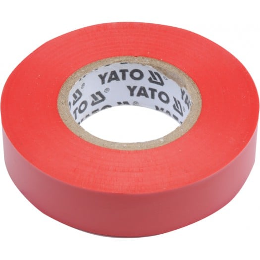 Yato YT-81592 Taśma elektroizolacyjna 15mmx 20mx 0,13mm; czerwona YT81592: Dobra cena w Polsce na 2407.PL - Kup Teraz!