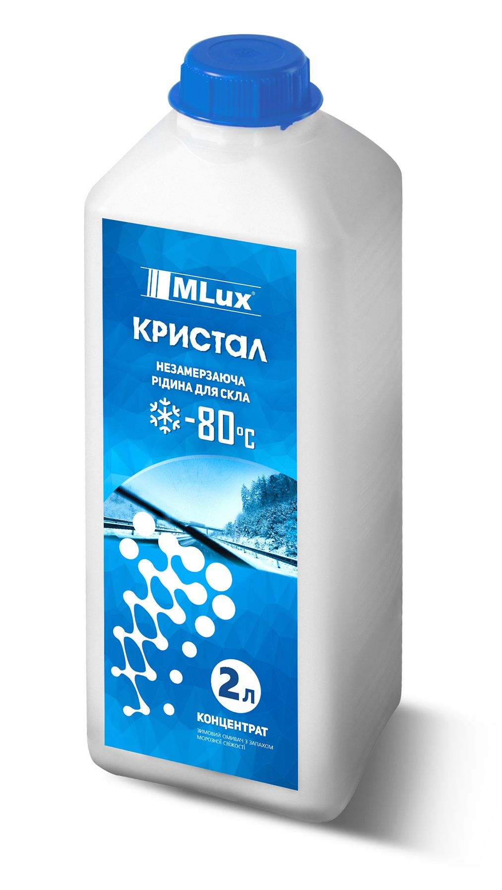 MLux 151000012 Winter windshield washer fluid, concentrate, -80°C, 2l 151000012: Buy near me in Poland at 2407.PL - Good price!
