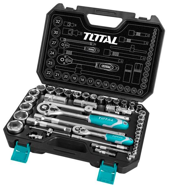 Total Tools THT421441 TOTAL THT421441 Zestaw narzędzi 1/2 ", 1/4" 44 elementy THT421441: Dobra cena w Polsce na 2407.PL - Kup Teraz!