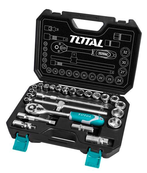 Total Tools THT121251 Zestaw kluczy, główek gniazd TOTAL THT121251 1/2 "25 przedmiotów THT121251: Dobra cena w Polsce na 2407.PL - Kup Teraz!