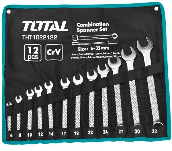 Total Tools THT1022122 Набор комбинированных ключей TOTAL THT1022122 12 шт THT1022122: Купить в Польше - Отличная цена на 2407.PL!