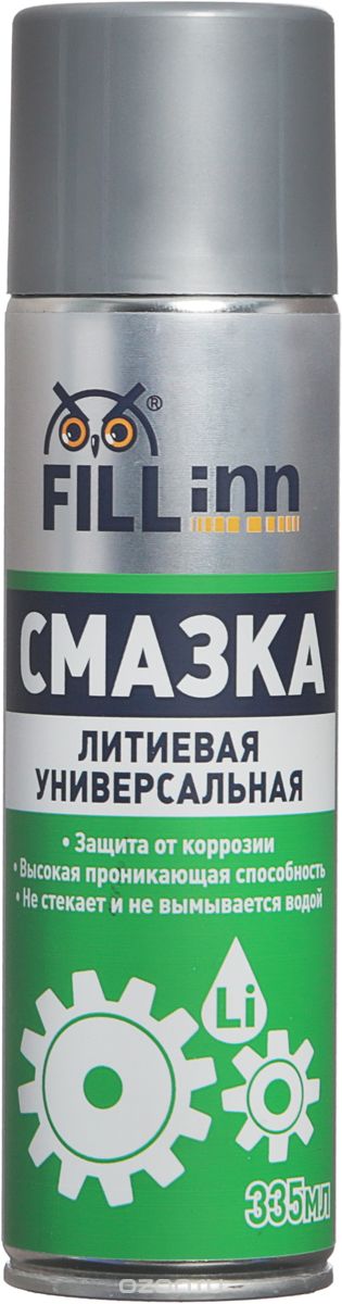 Fill inn FL026 Smar uniwersalny litowy spray, 335 ml FL026: Dobra cena w Polsce na 2407.PL - Kup Teraz!
