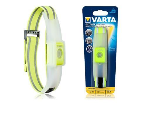 Varta 16620101401 Lantern Outdoor Sports Reflective Led Band 16620101401: Buy near me in Poland at 2407.PL - Good price!