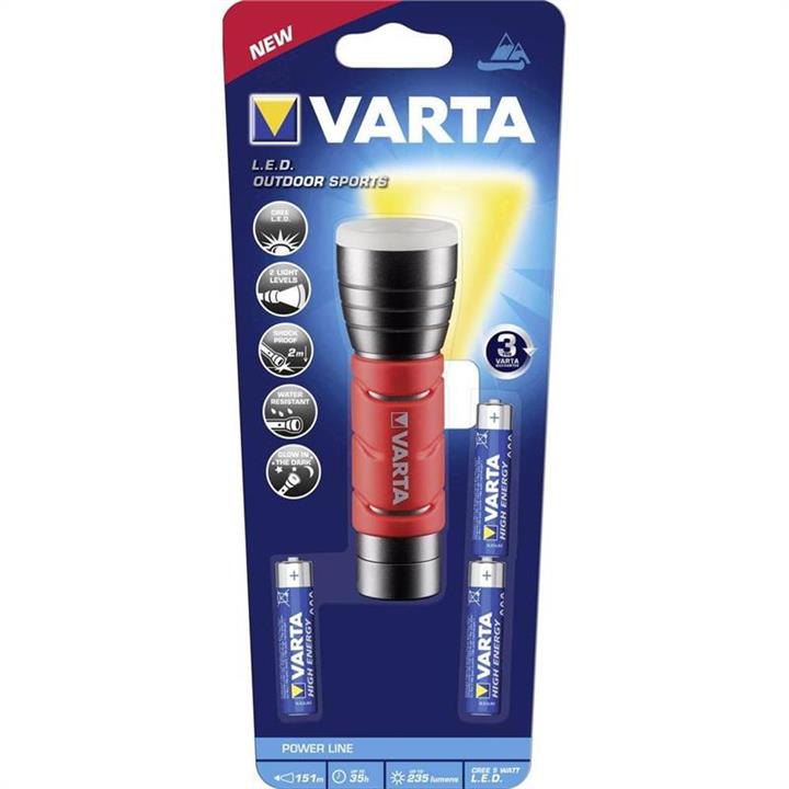 Varta 17627101421 LED Outdoor Sports Flashlight 3AAA 17627101421: Buy near me in Poland at 2407.PL - Good price!