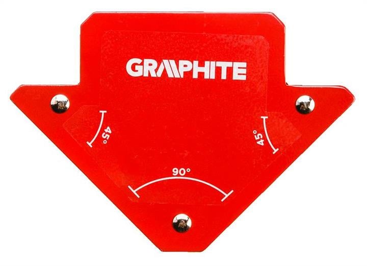 Graphite 56H901 Welding magnetic angle holder, 82 x 120 x 13 mm 56H901: Buy near me at 2407.PL in Poland at an Affordable price!