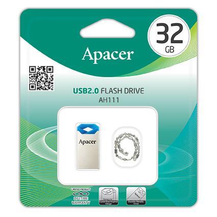 Apacer AP32GAH111U-1 Flash Apacer USB 2.0 AH111 32GB Blue AP32GAH111U1: Kaufen Sie zu einem guten Preis in Polen bei 2407.PL!