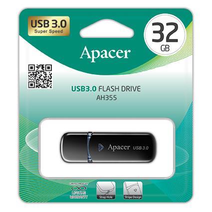 Apacer AP32GAH355B-1 Flash Apacer USB 3.0 AH355 32Gb black AP32GAH355B1: Dobra cena w Polsce na 2407.PL - Kup Teraz!