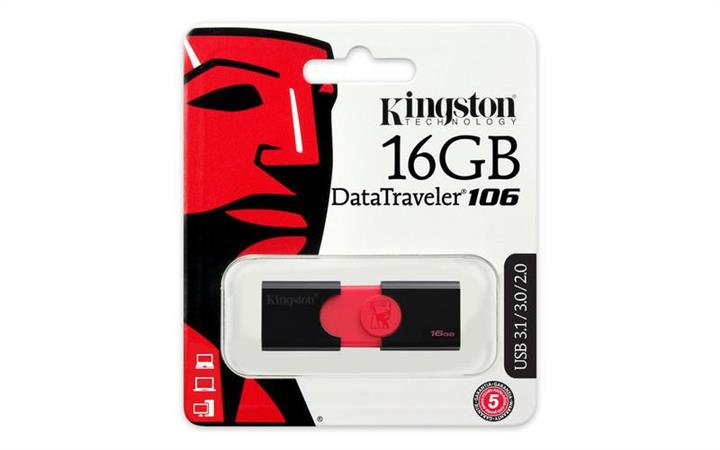 Kingston DT106/16GB Napęd kingston 16gb usb 3.0 dt106 DT10616GB: Dobra cena w Polsce na 2407.PL - Kup Teraz!