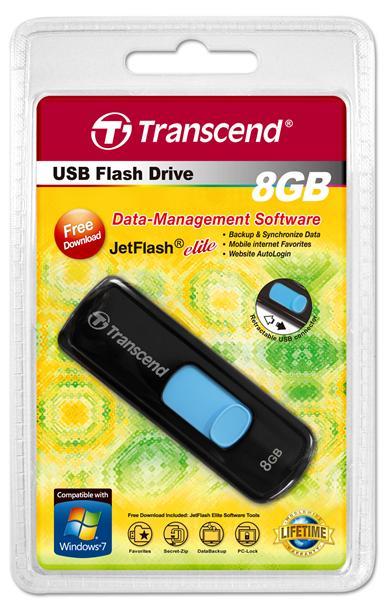 Transcend TS8GJF500 Накопичувач Transcend 8GB USB JetFlash 500 TS8GJF500: Приваблива ціна - Купити у Польщі на 2407.PL!
