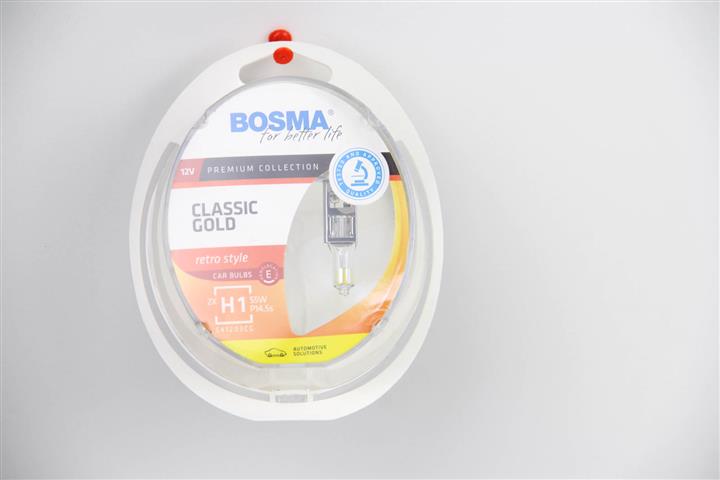 Bosma 8931 Halogen lamp Bosma Classic Gold 12V H1 55W 8931: Buy near me in Poland at 2407.PL - Good price!