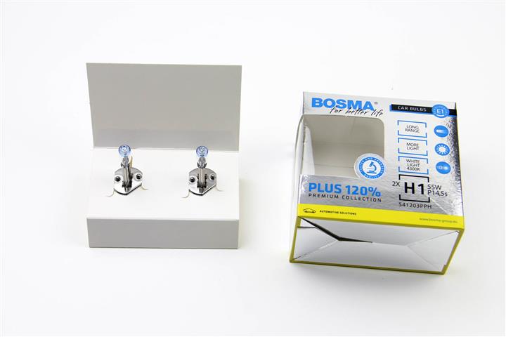 Bosma 5479 Halogen lamp Bosma Plus 120% 12V H1 55W +120% 5479: Buy near me in Poland at 2407.PL - Good price!