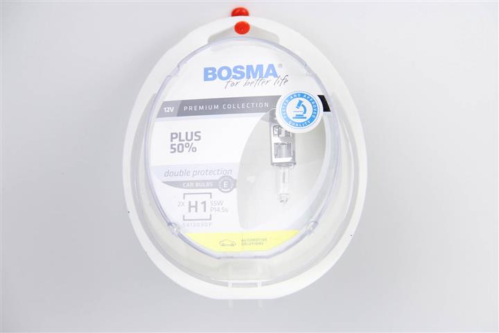 Bosma 4070 Лампа галогенна Bosma Plus 50% 12В H1 55Вт +50% 4070: Приваблива ціна - Купити у Польщі на 2407.PL!