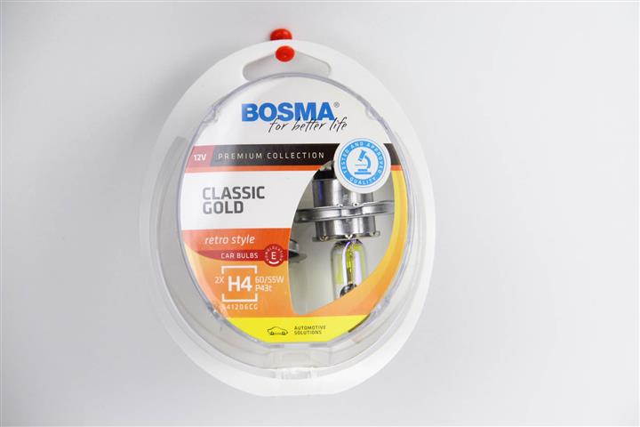 Bosma 8917 Halogen lamp Bosma Classic Gold 12V H4 60/55W 8917: Buy near me in Poland at 2407.PL - Good price!