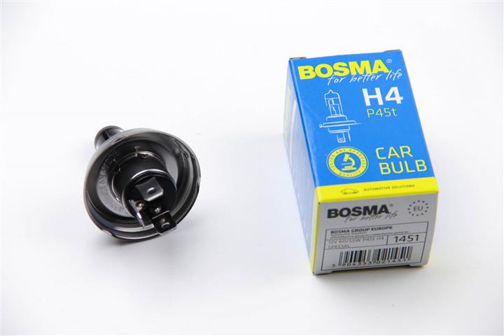 Bosma 1451 Halogen lamp Bosma Special 12V H4 60/55W 1451: Buy near me in Poland at 2407.PL - Good price!