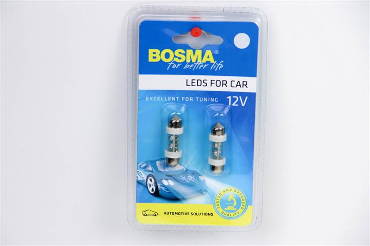 Bosma 2892 LED lamp Festoon 36 12V SV8,5 (2 pcs.) 2892: Buy near me in Poland at 2407.PL - Good price!