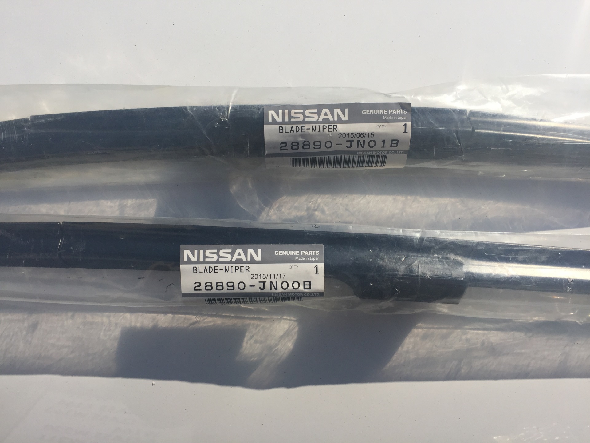 Nissan 28890-JN01B Щітка склоочисника 28890JN01B: Приваблива ціна - Купити у Польщі на 2407.PL!