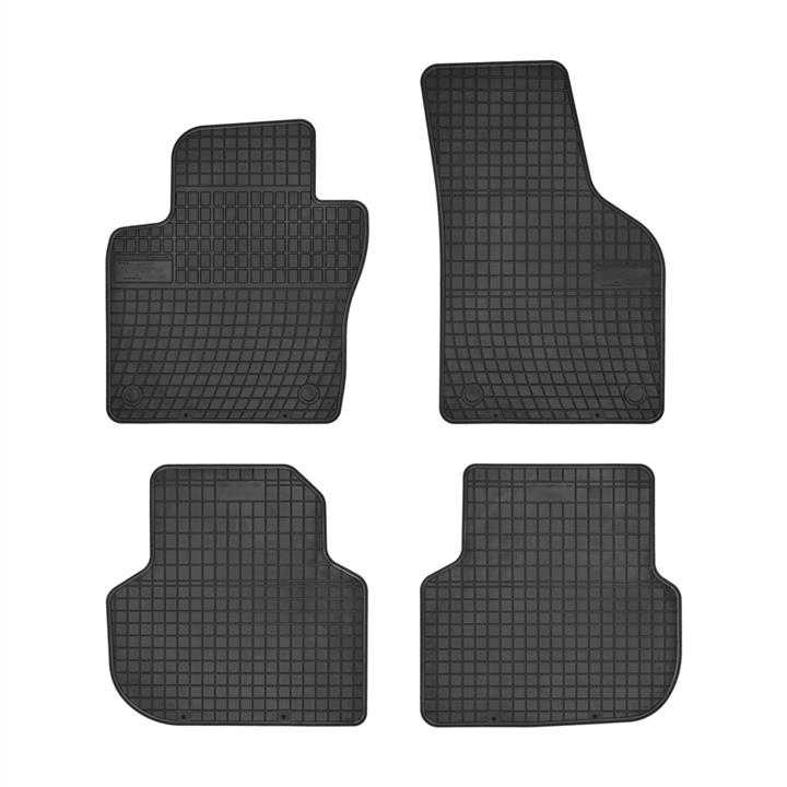 Frogum 0393 Interior mats Frogum rubber black for Volkswagen Jetta (2010-) 0393: Buy near me in Poland at 2407.PL - Good price!