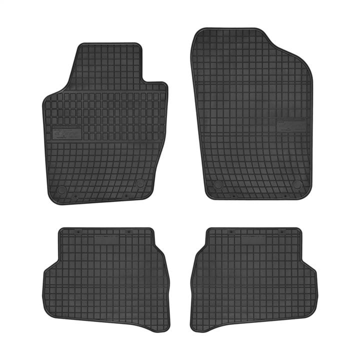 Frogum 0394 Interior mats Frogum rubber black for Volkswagen Polo (2009-) 0394: Buy near me in Poland at 2407.PL - Good price!
