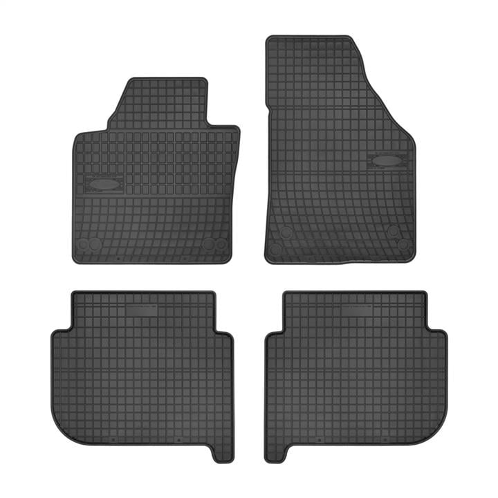 Frogum 0395 Interior mats Frogum rubber black for Volkswagen Touran (2003-2009) 0395: Buy near me at 2407.PL in Poland at an Affordable price!