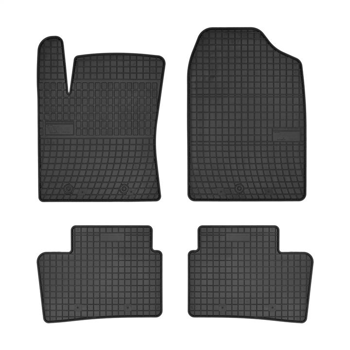 Frogum 0437 Interior mats Frogum rubber black for Hyundai I10 (2013-) 0437: Buy near me in Poland at 2407.PL - Good price!
