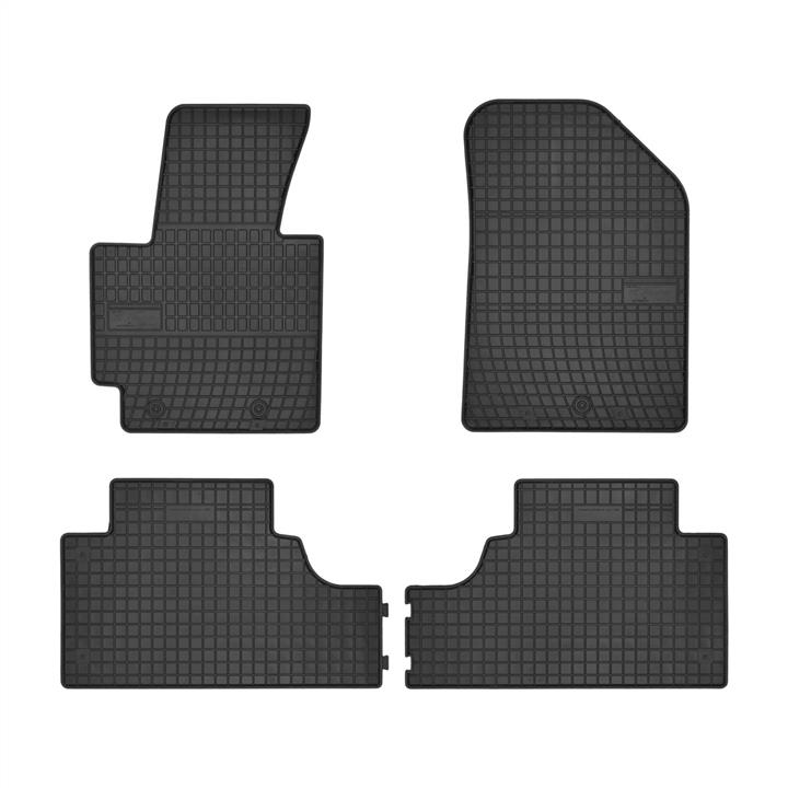 Frogum 0439 Interior mats Frogum rubber black for KIA Soul (2014-) 0439: Buy near me in Poland at 2407.PL - Good price!