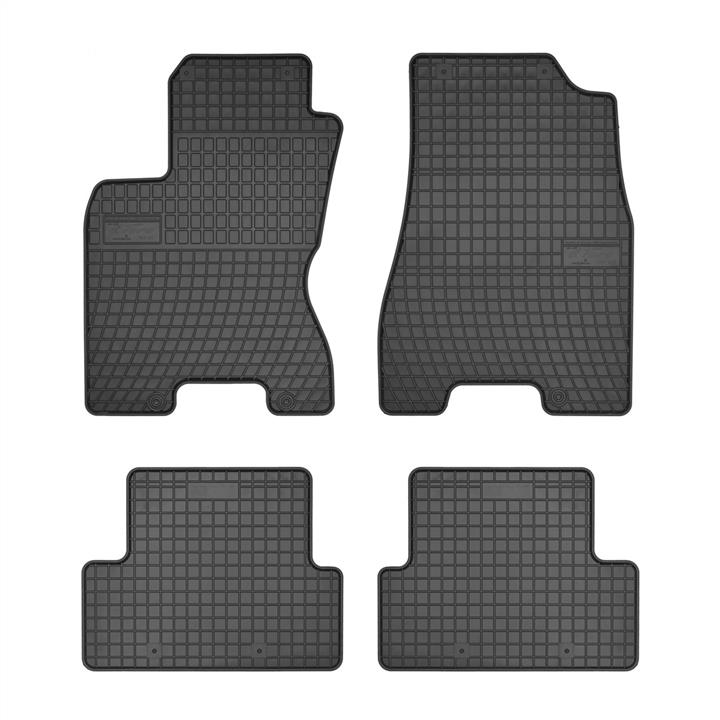 Frogum 0455 Interior mats Frogum rubber black for Nissan X-trail (2007-2013) 0455: Buy near me in Poland at 2407.PL - Good price!