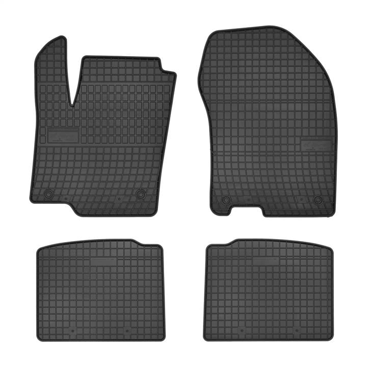 Frogum 0605 Interior mats Frogum rubber black for Suzuki Sx4 (2014-) 0605: Buy near me in Poland at 2407.PL - Good price!