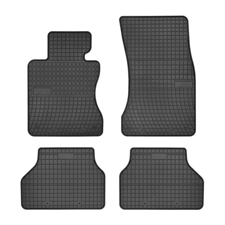 Frogum 0663 Interior mats Frogum rubber black for BMW 5-series (2004-2009) 0663: Buy near me in Poland at 2407.PL - Good price!