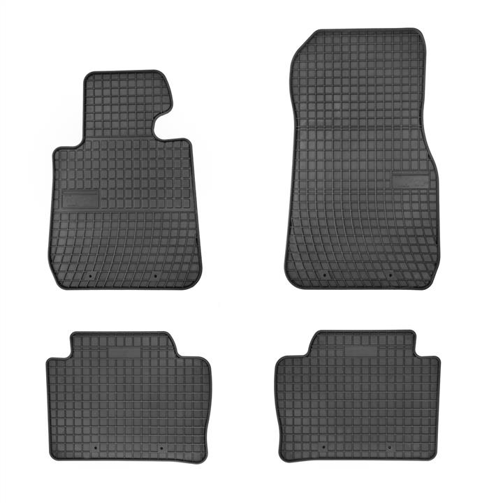 Frogum 0670 Interior mats Frogum rubber black for BMW 3-series (2012-) 0670: Buy near me in Poland at 2407.PL - Good price!
