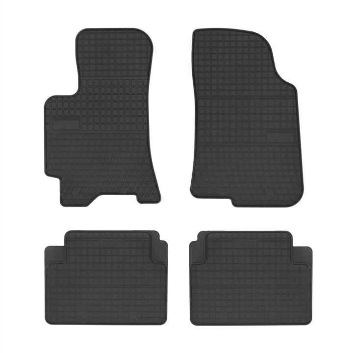 Frogum 0704 Interior mats Frogum rubber black for Daewoo Lanos (1997-) 0704: Buy near me in Poland at 2407.PL - Good price!