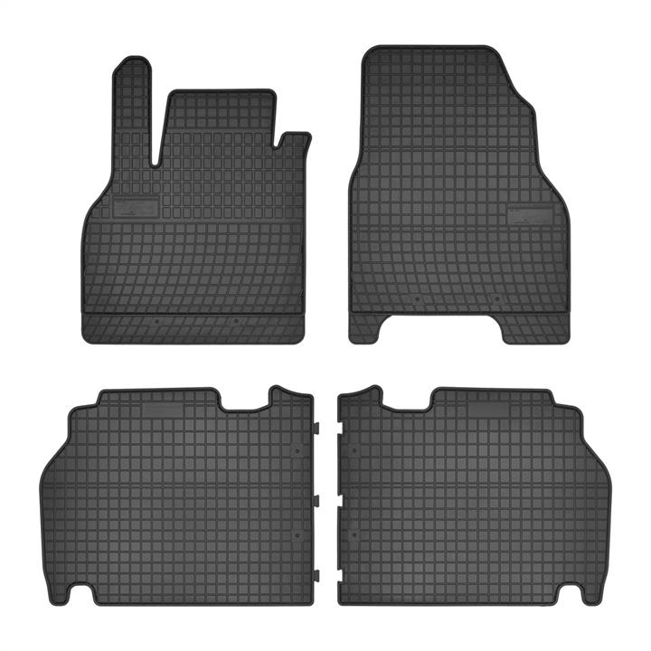 Frogum 07831 Interior mats Frogum rubber black for Renault Kangoo (2008-) 07831: Buy near me in Poland at 2407.PL - Good price!