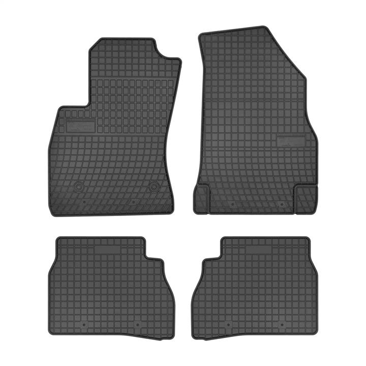 Frogum 0910 Interior mats Frogum rubber black for Fiat Doblo (2010-) 0910: Buy near me in Poland at 2407.PL - Good price!