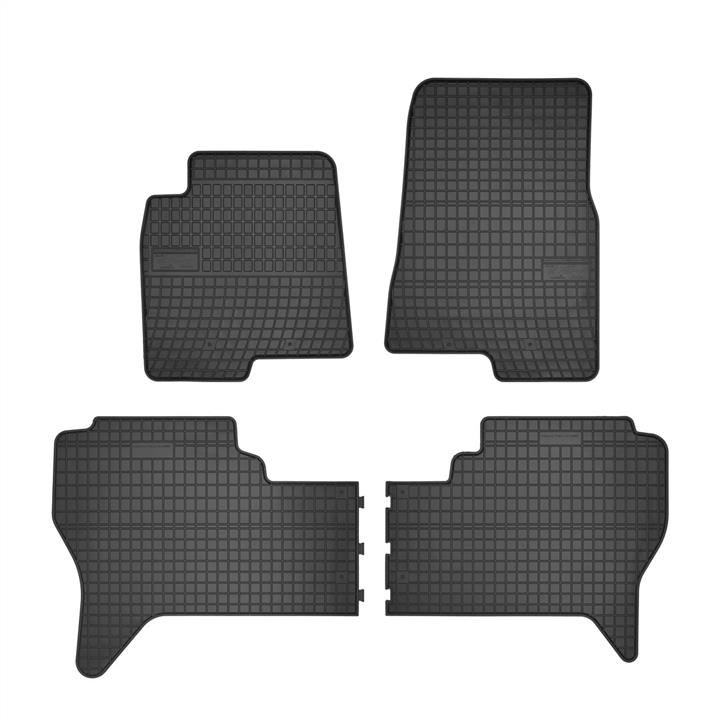 Frogum 546276 Interior mats Frogum rubber black for Mitsubishi Pajero (1999-2006) 546276: Buy near me in Poland at 2407.PL - Good price!