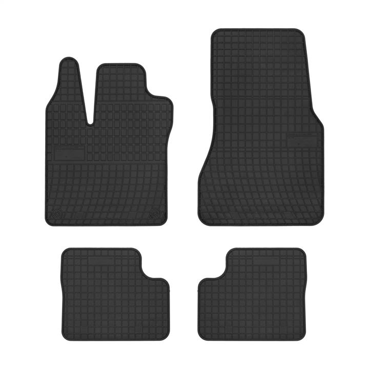Frogum 547624 Interior mats Frogum rubber black for Smart Forfour (2014-) 547624: Buy near me in Poland at 2407.PL - Good price!