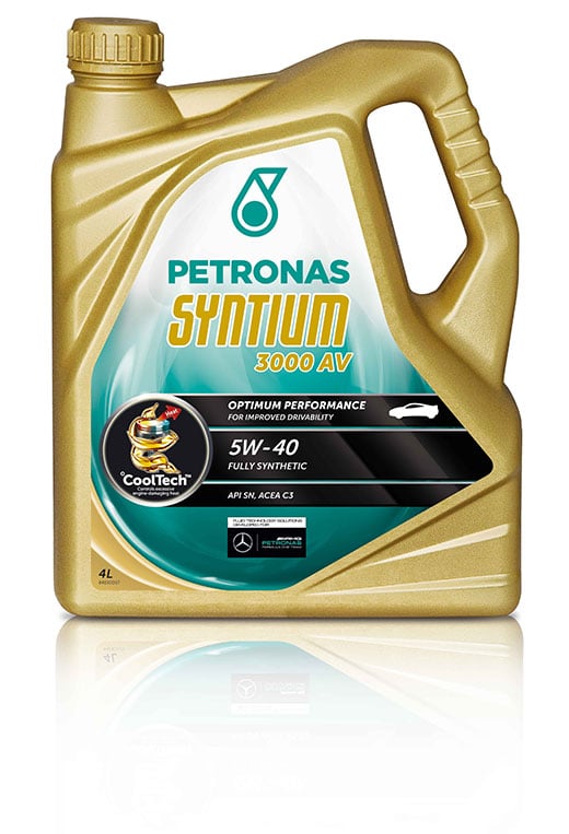 Petronas 18284019 Engine oil Petronas Syntium 3000 AV 5W-40, 4L 18284019: Buy near me in Poland at 2407.PL - Good price!