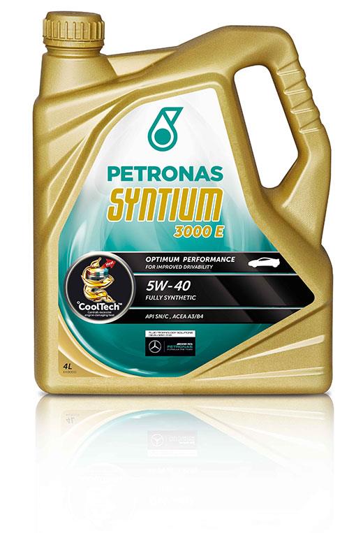 Petronas 18054019 Engine oil Petronas Syntium 3000 E 5W-40, 4L 18054019: Buy near me in Poland at 2407.PL - Good price!