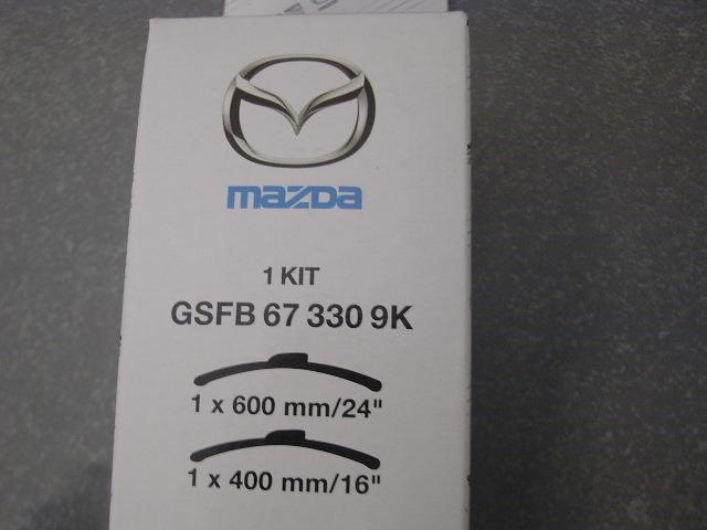 Mazda GSFB-67-3309K Bezramowy zestaw wycieraczek 600/400 GSFB673309K: Dobra cena w Polsce na 2407.PL - Kup Teraz!