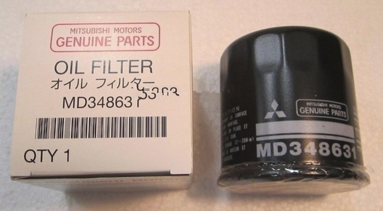 Mitsubishi MD348631 Oil Filter MD348631: Buy near me in Poland at 2407.PL - Good price!