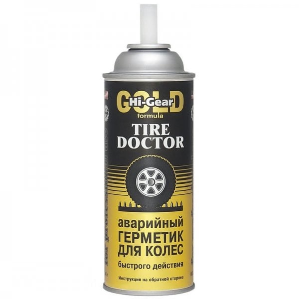 Hi-Gear HG5335 Emergency sealant for wheels (with hose) "TIRE DOCTOR", 340 ml HG5335: Buy near me in Poland at 2407.PL - Good price!