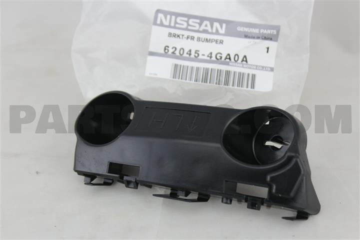 Nissan 62045-4GA0A Wspornik przedniego zderzaka 620454GA0A: Dobra cena w Polsce na 2407.PL - Kup Teraz!