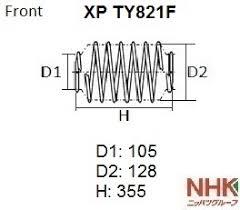 NHK XP TY821F Auto part XPTY821F: Buy near me at 2407.PL in Poland at an Affordable price!