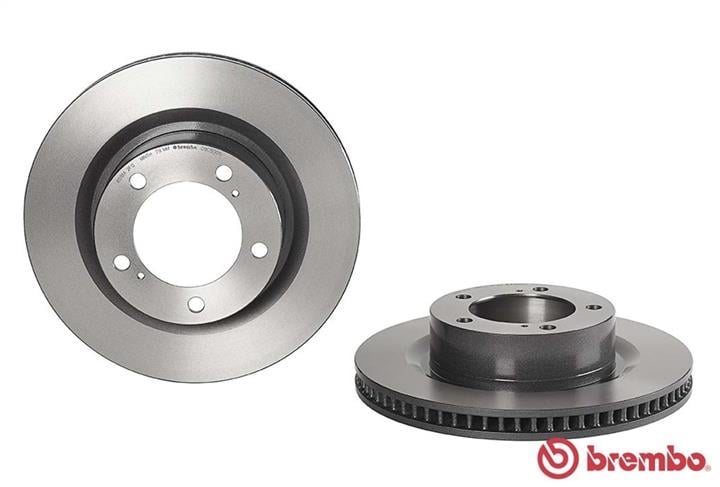 Ventilated disc brake, 1 pcs. Brembo 09.C500.11