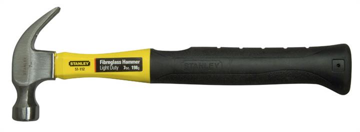 Stanley 1-51-112 Stolarskie hammer stanley "7 uncji żółty fiberglass curve": m 200 g szklanym uchwytem 151112: Dobra cena w Polsce na 2407.PL - Kup Teraz!